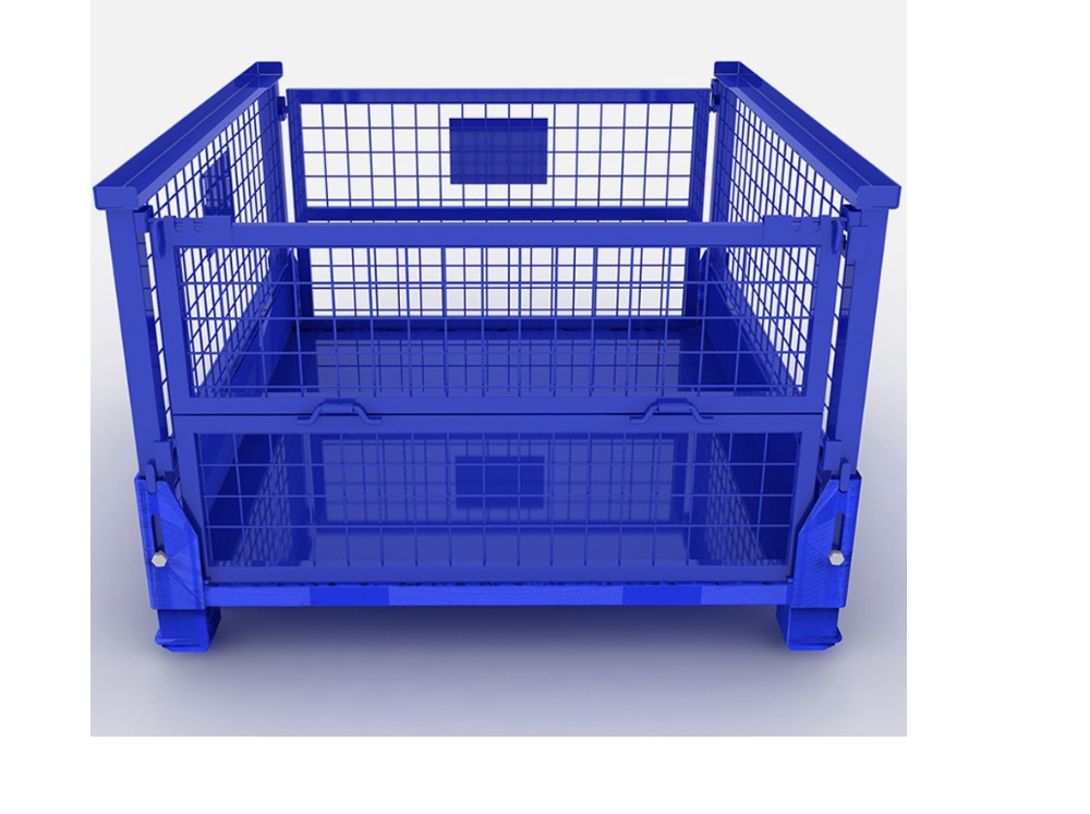 金属折叠网箱：灵活高效的现代存储解决方案