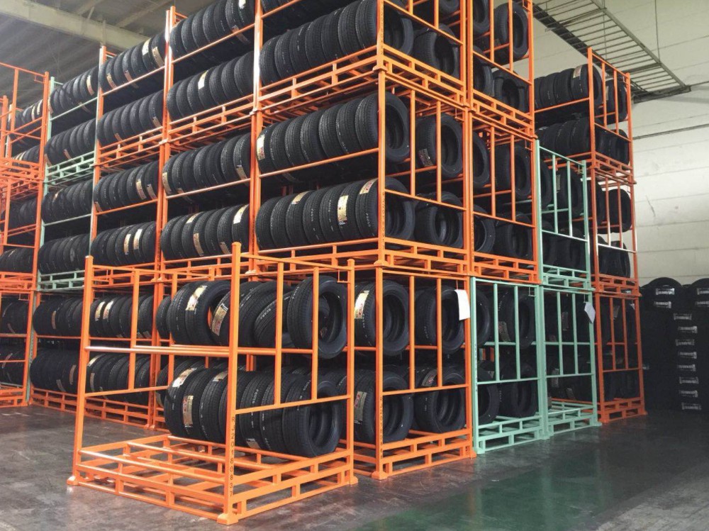 轮胎周转架：物流与生产场景的高效载体